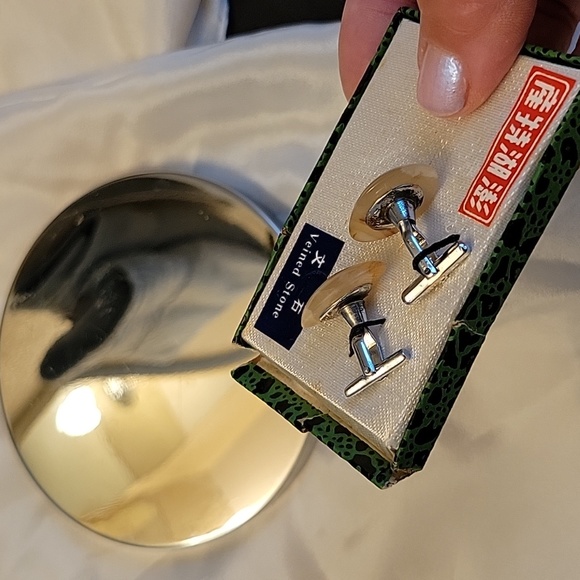 Vintage Japanese cuff links - Picture 4 of 4